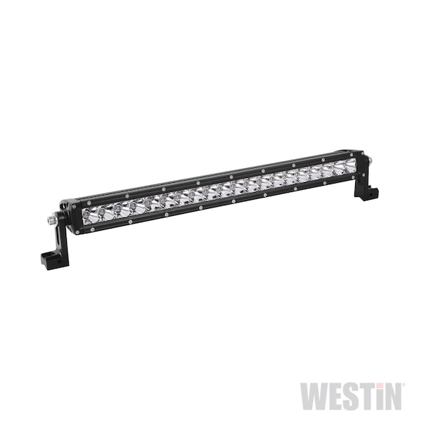 Westin Automotive XTREME LED LIGHT BAR LOW PROFILE SINGLE ROW 20 INCH FLEX W/5W CREE, BLACK , HARNESS & BRACKETS INCL 09-12270-20S - main